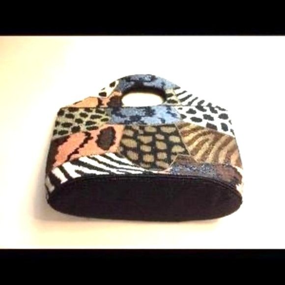 Beaded Handbag By Beverly Hills Bag Lady  Size 12" x 8" x 4"     NWT - Picture 7 of 10